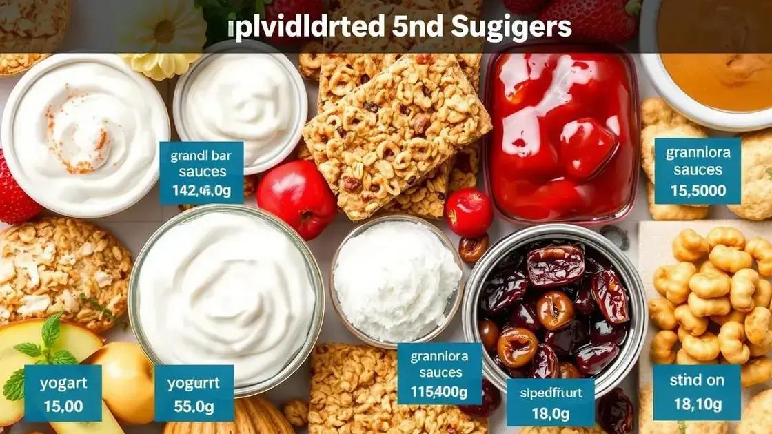 Common Foods That Hide Sugar