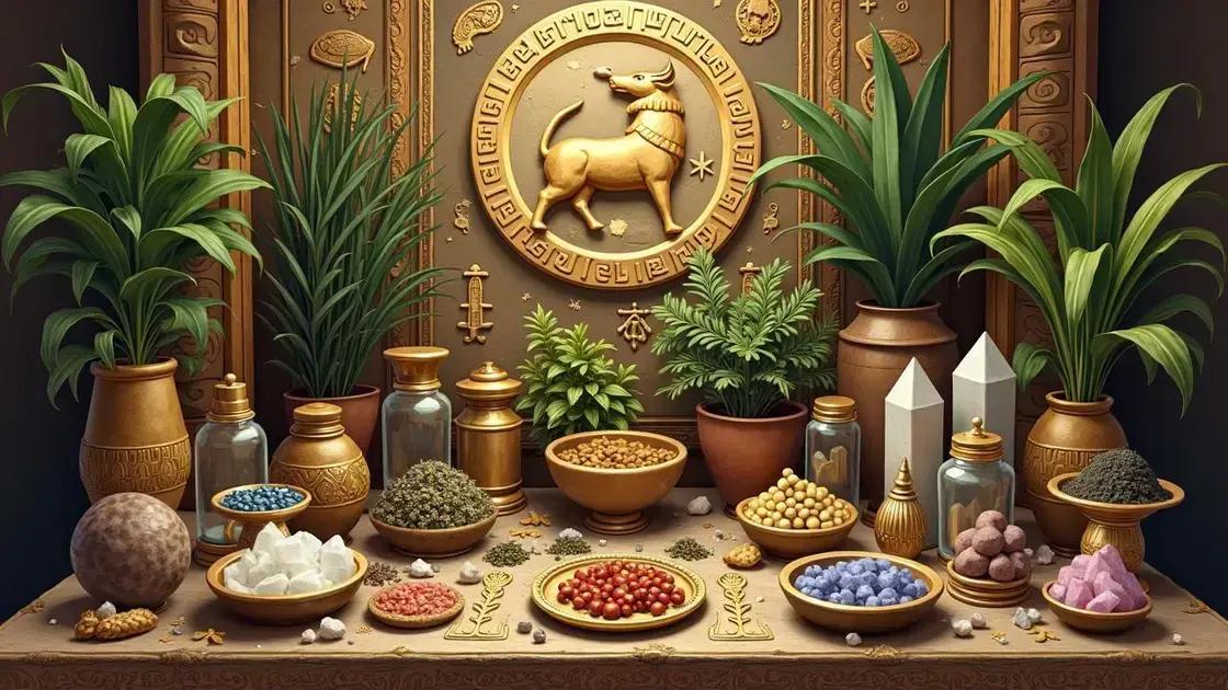 Common Ingredients Used in Egyptian Tricks