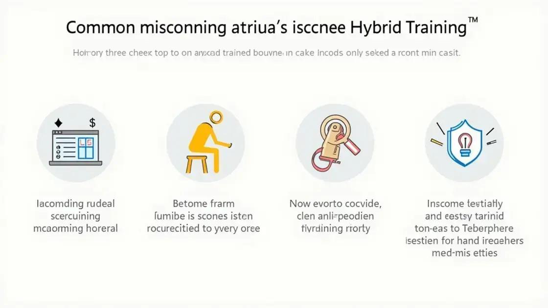 Common Misconceptions About Hybrid Training