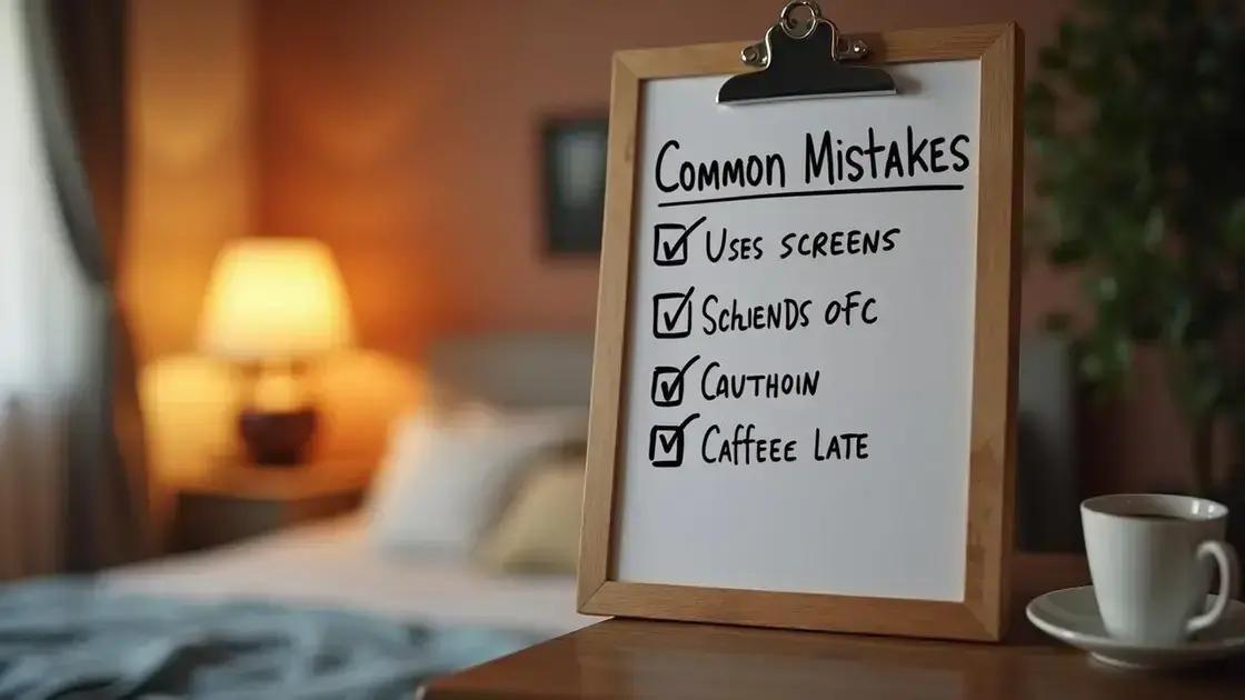 Common Mistakes to Avoid