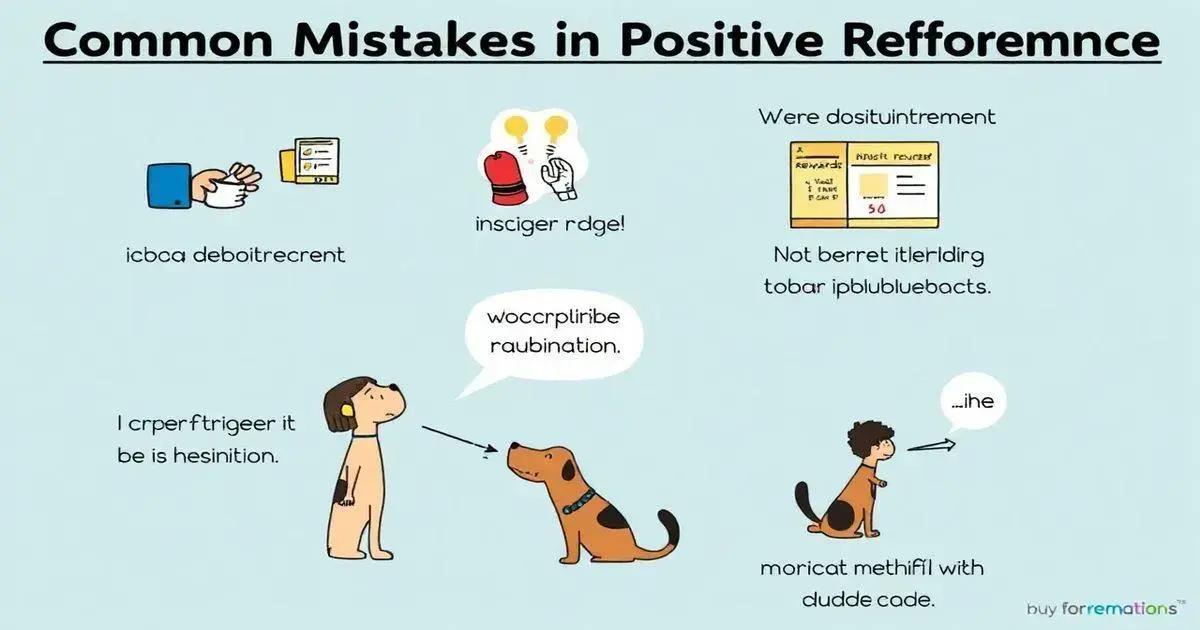 Common Mistakes to Avoid When Using Positive Reinforcement