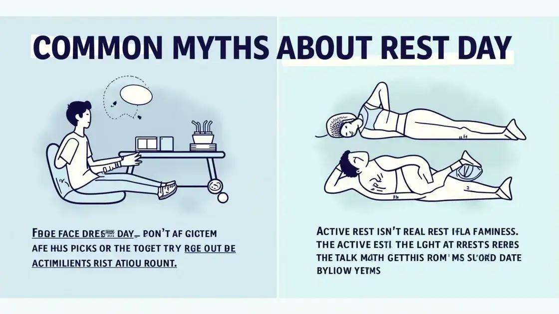 Common Myths About Rest Days