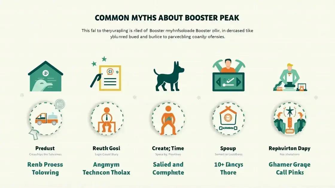 Common Myths Surrounding Booster Peak
