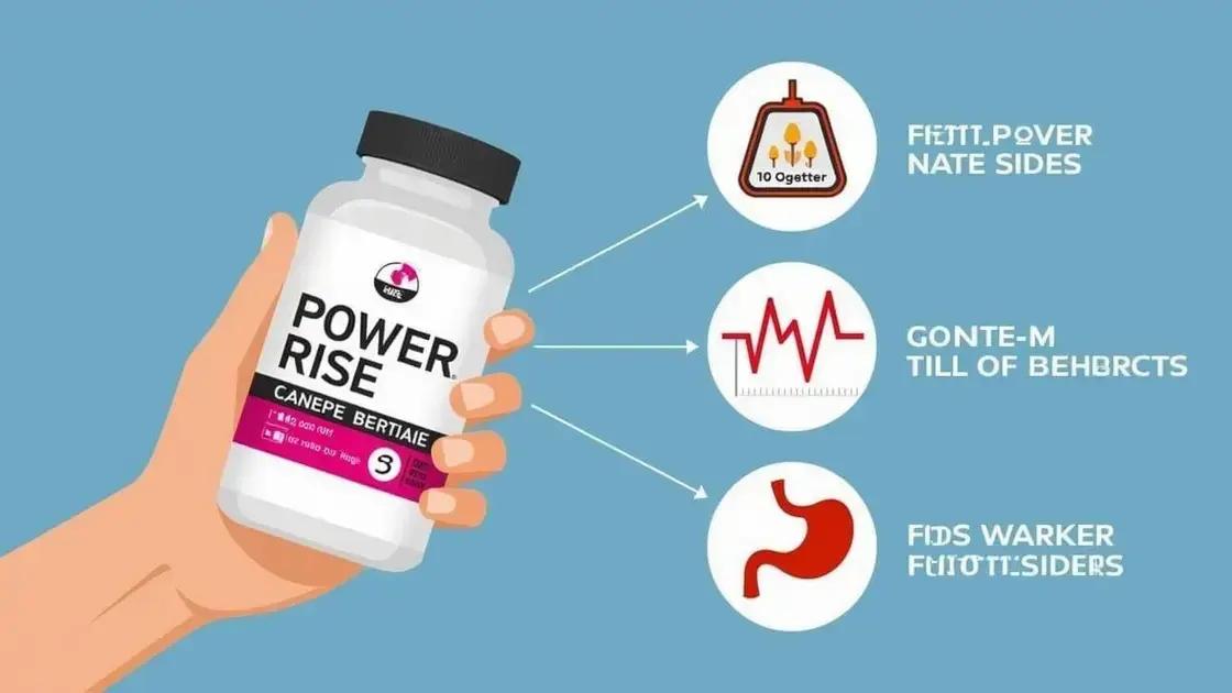 Common Side Effects of POWER RISE