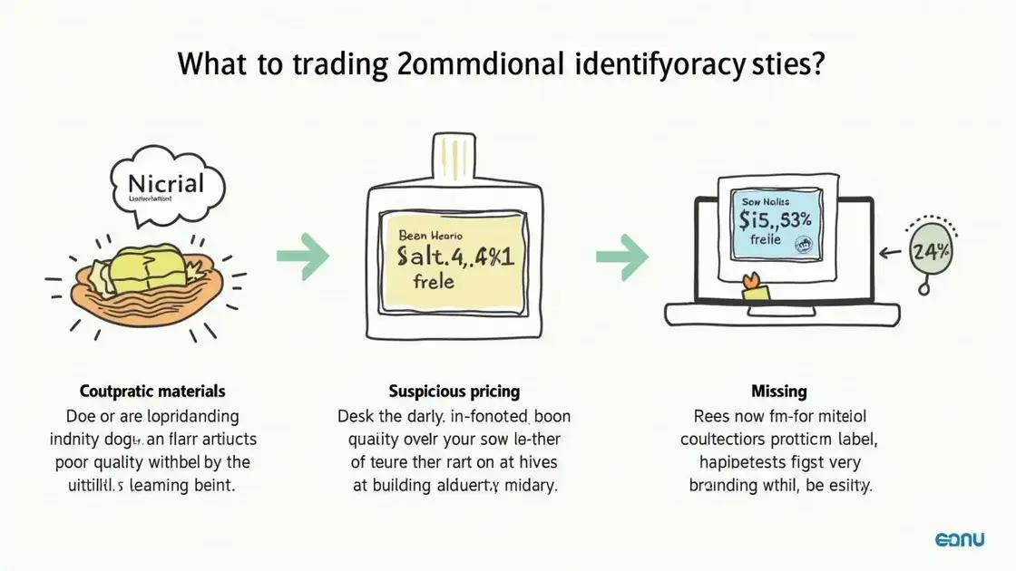 Common Signs of Counterfeit Products