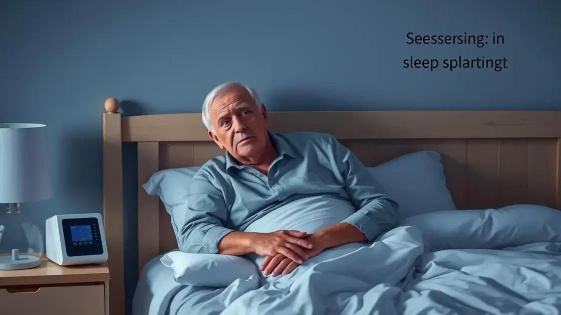 Common Sleep Issues for Men Over 50