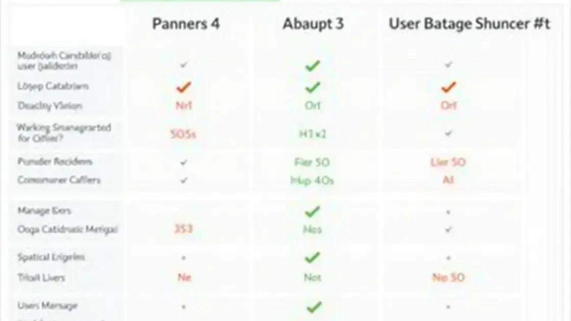 Comparative Analysis with Competitors