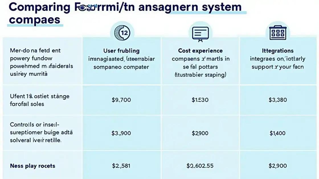Comparing Alternatives Effectively