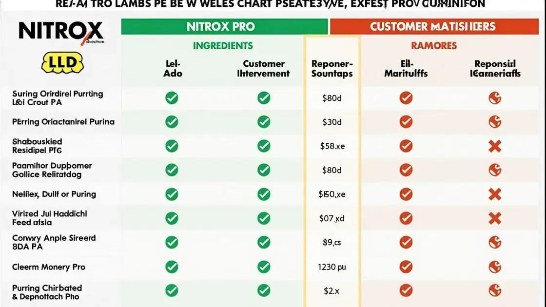 Comparing NITROX PRO with Competitors