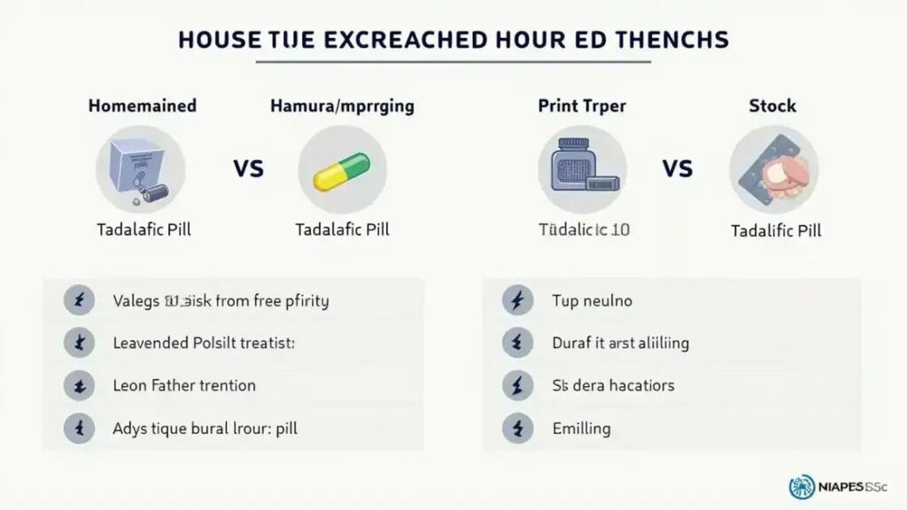 Comparison Between Homemade Tadalafil and Other ED Treatments