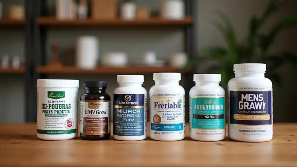 Comparison between Mens Grow and Other ED Supplements