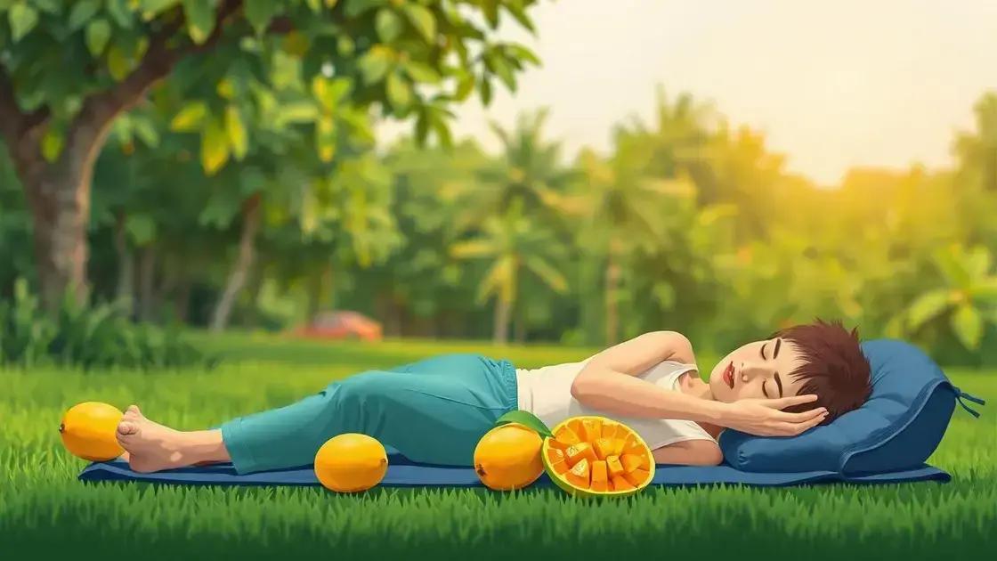Complementing the Mango Trick with Lifestyle Changes