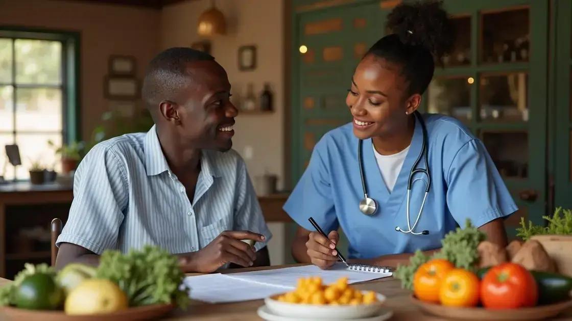 Consulting Healthcare Professionals About Dietary Changes