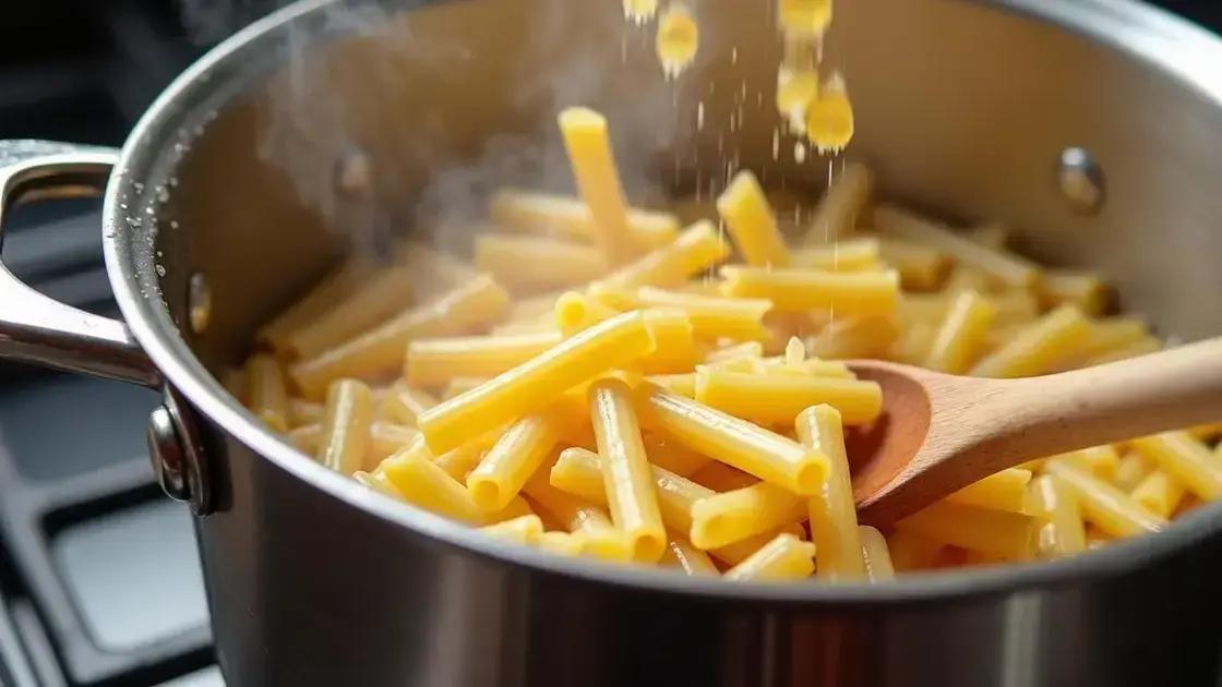 Cooking the Pasta to Perfection