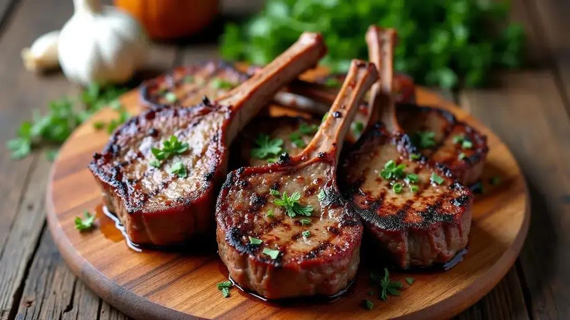 Cooking Tips for Perfect Lamb Chops