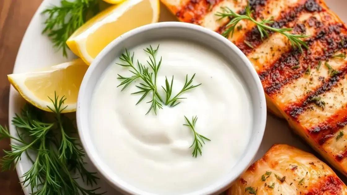 Creamy Dill Sauce Recipe for Your Salmon