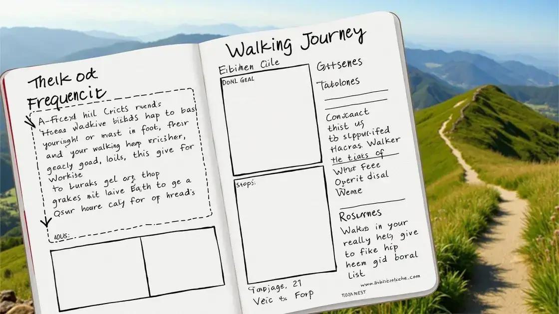 Creating a Hill Walking Plan for Maximum Cardio