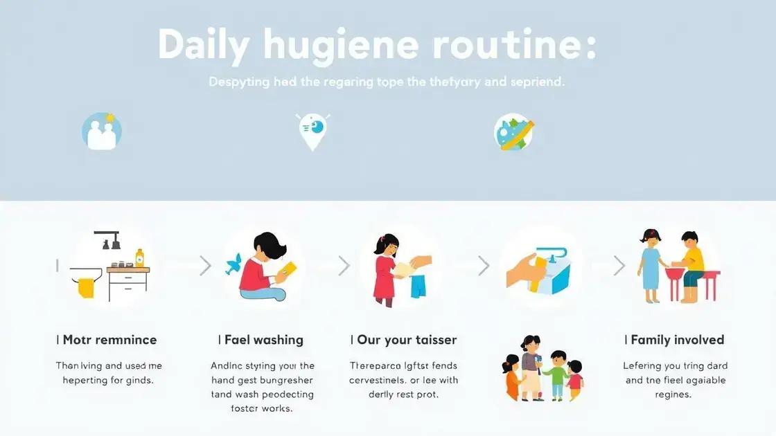 Creating a Hygiene Routine