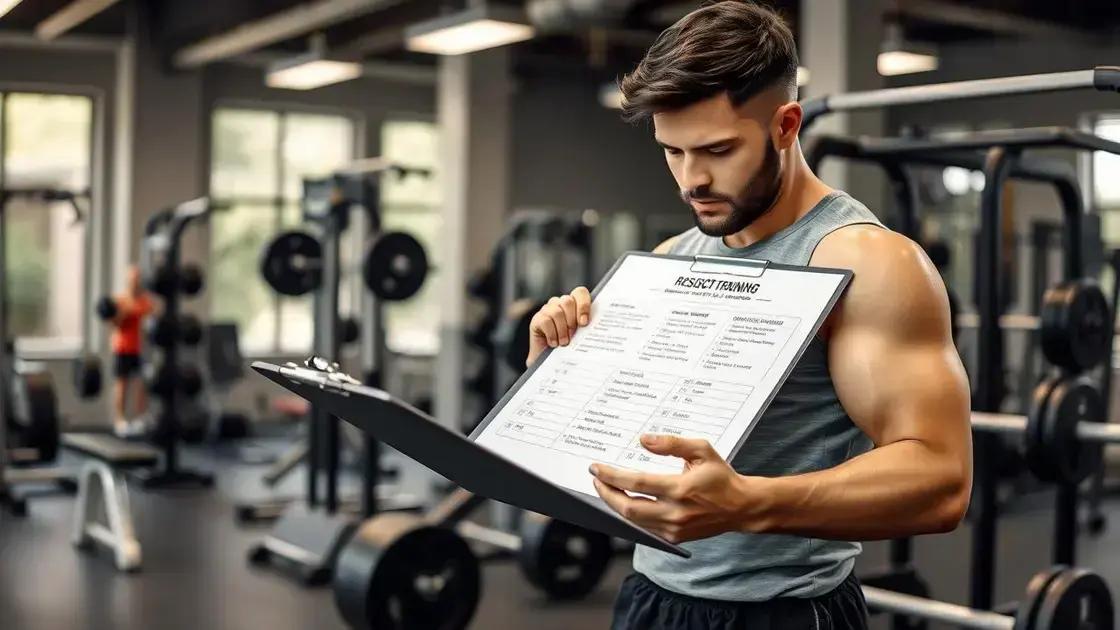 Creating a Resistance Training Routine