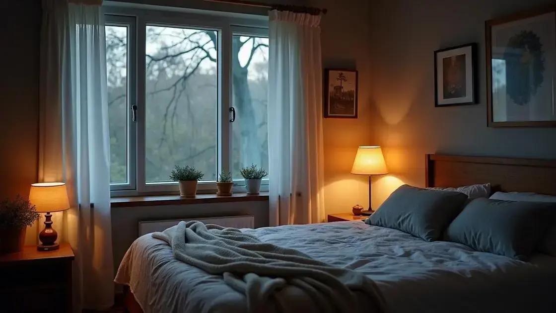 Creating a Sleep-Friendly Environment