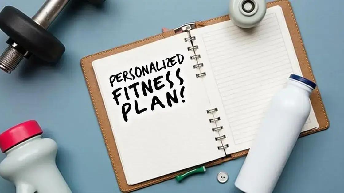 Creating Personalized Fitness Plans