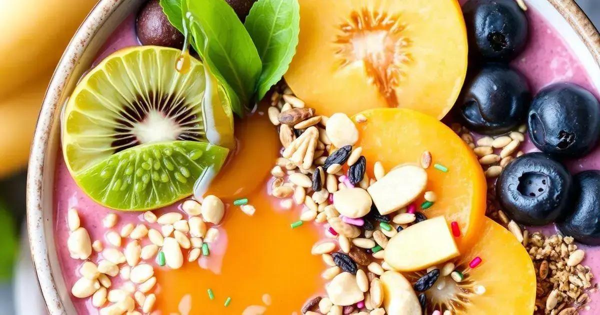 Creative Toppings to Elevate Your Smoothie Bowl
