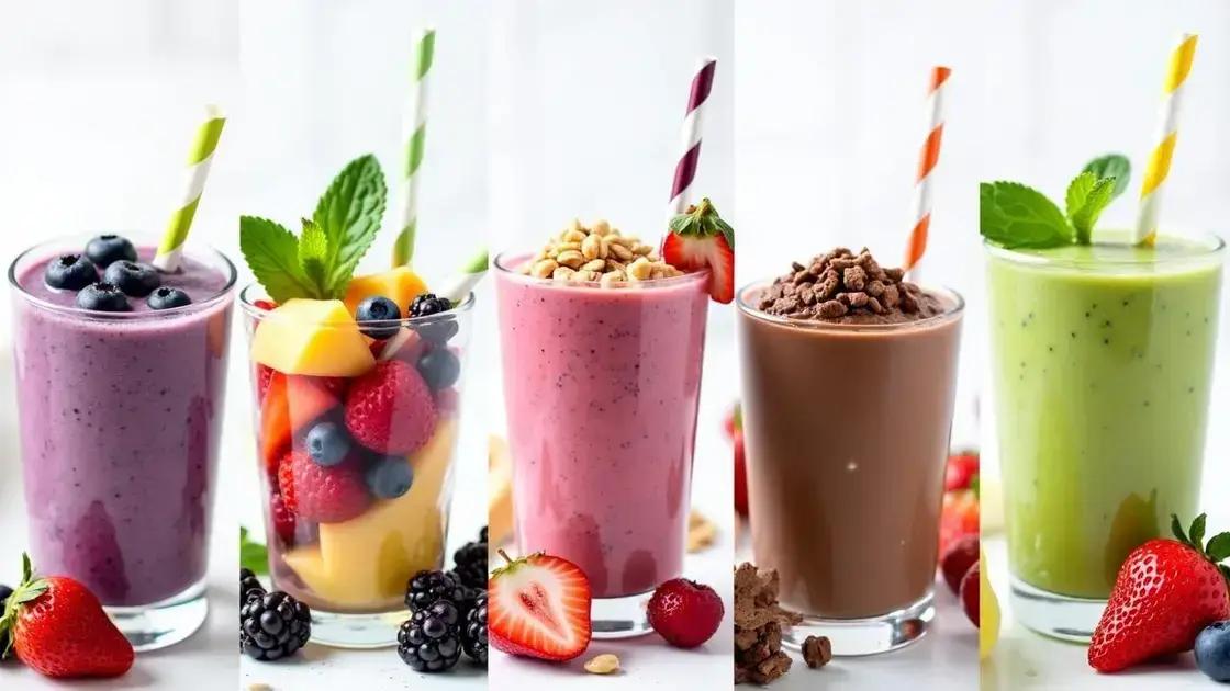 Creative Variations for Smoothie Lovers