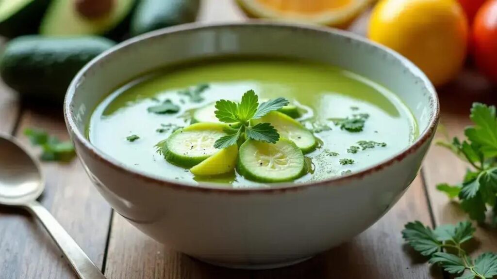 Cucumber and Avocado Soup Recipes for Men’s Wellness