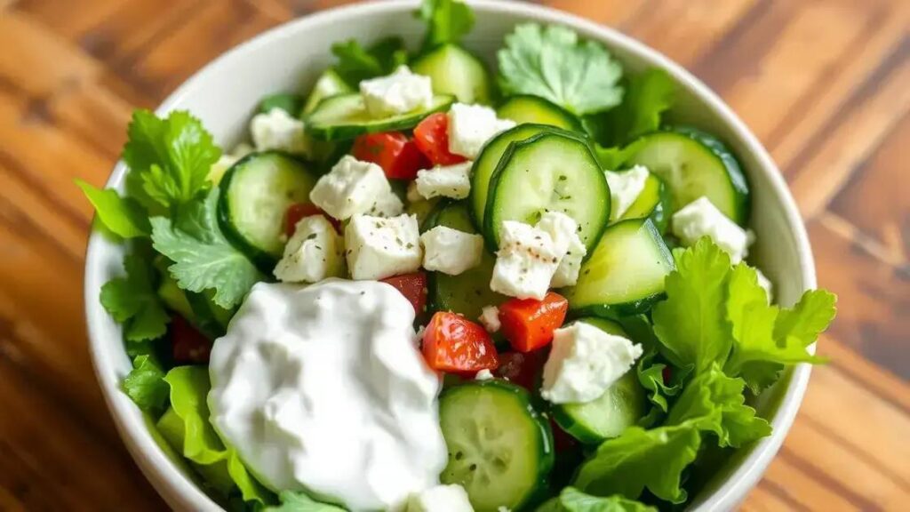 Cucumber and Greek Yogurt Salad Recipes for Hormonal Balance