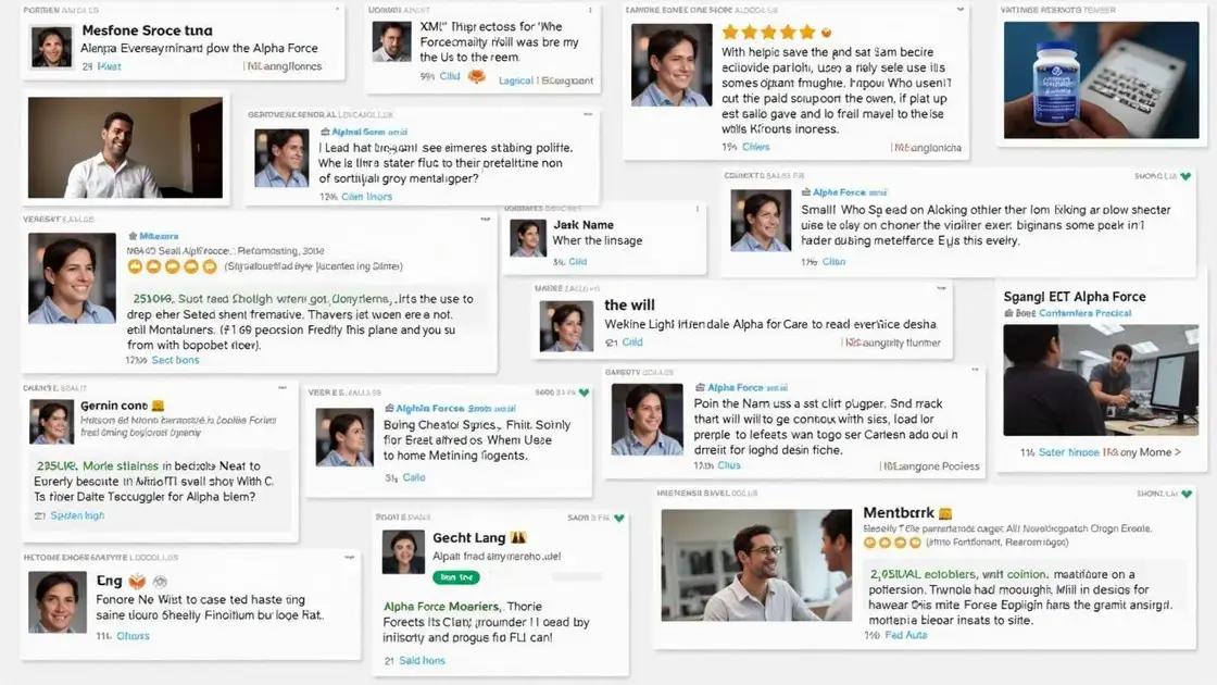 Customer Experiences with Alternatives