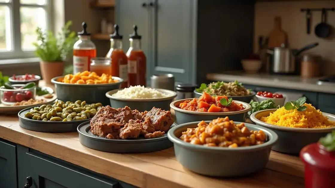 Daily Meal Preparation Tips