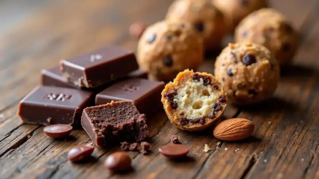 Dark Chocolate and Almond Energy Bites for Testosterone Health