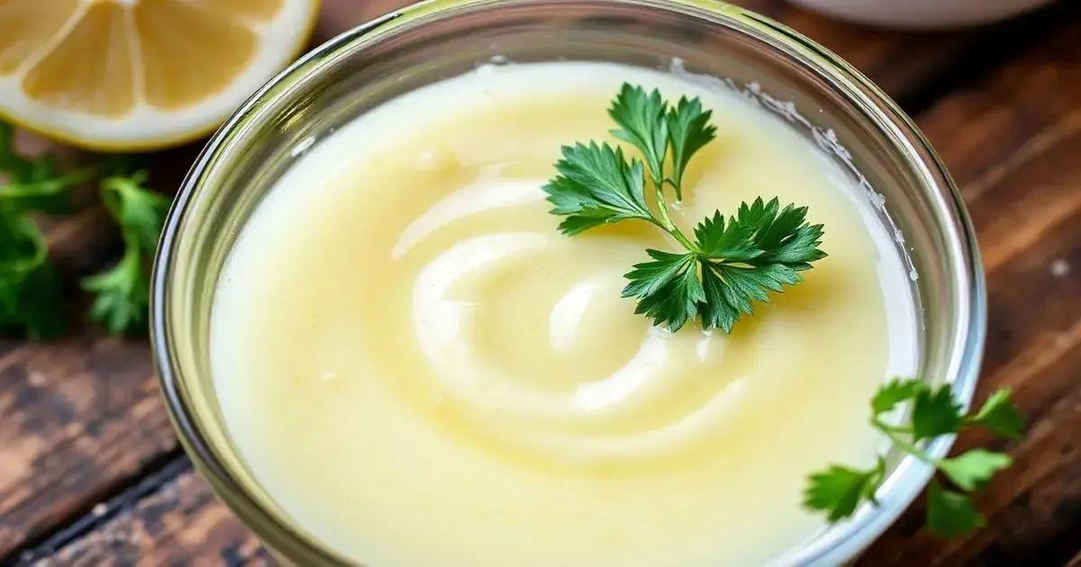 Delicious Garlic Lemon Butter Sauce