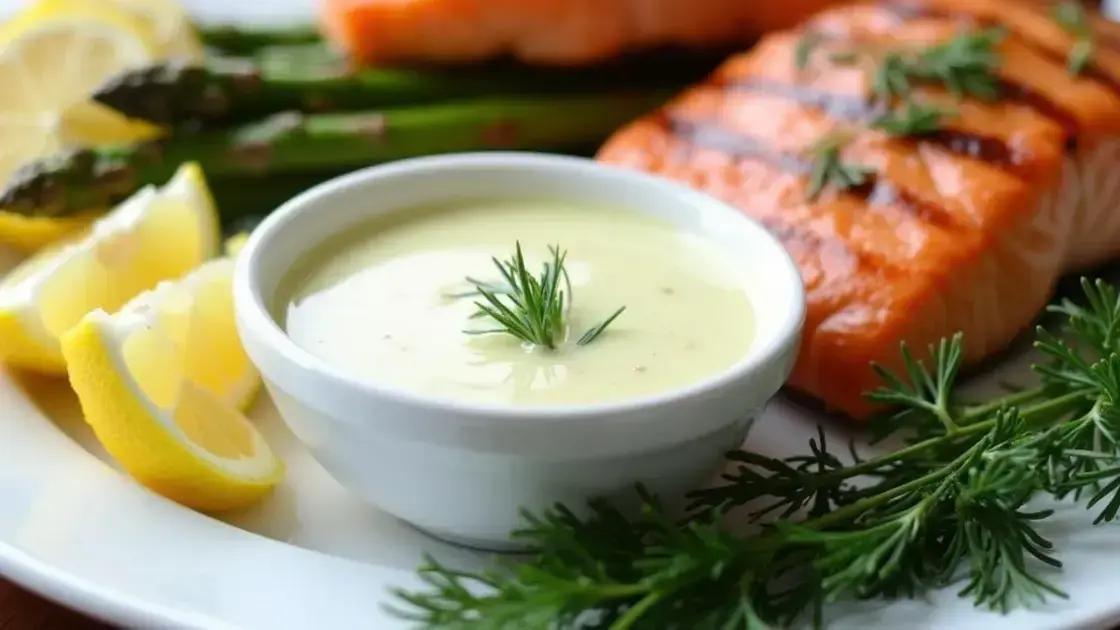 Delicious Lemon Dill Sauce Recipe