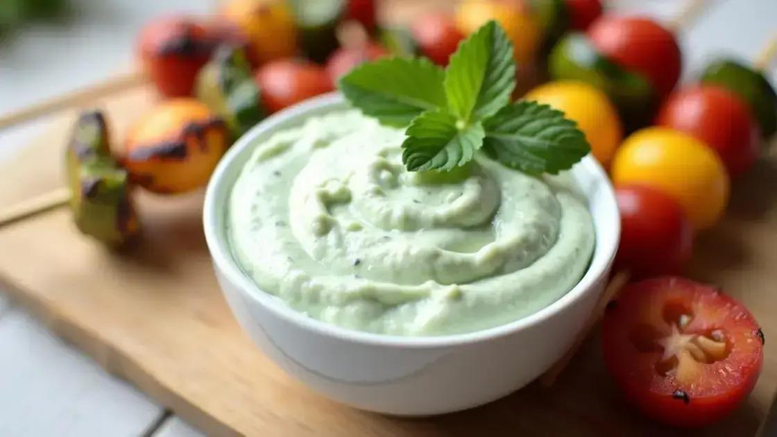 Delicious Mint Yogurt Dip Recipe
