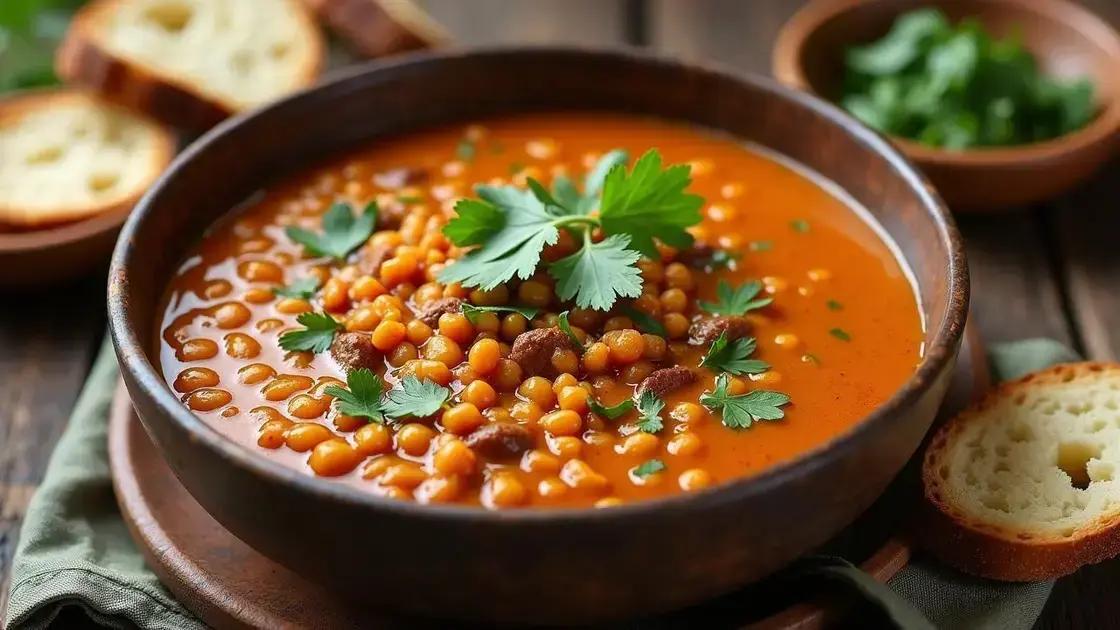 Delicious Variations of Lentil Soup