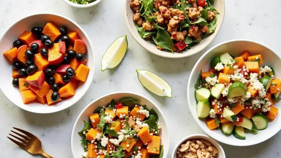 Delicious Variations of Roasted Sweet Potato Salad