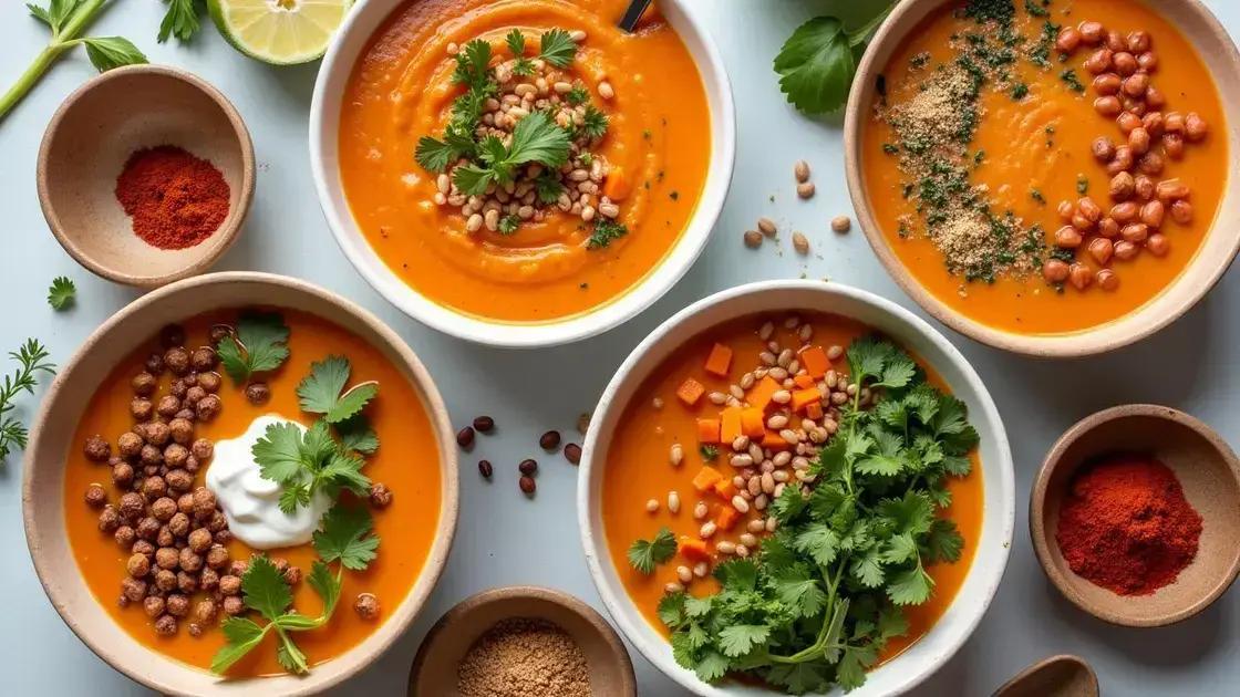 Delicious Variations of the Soup