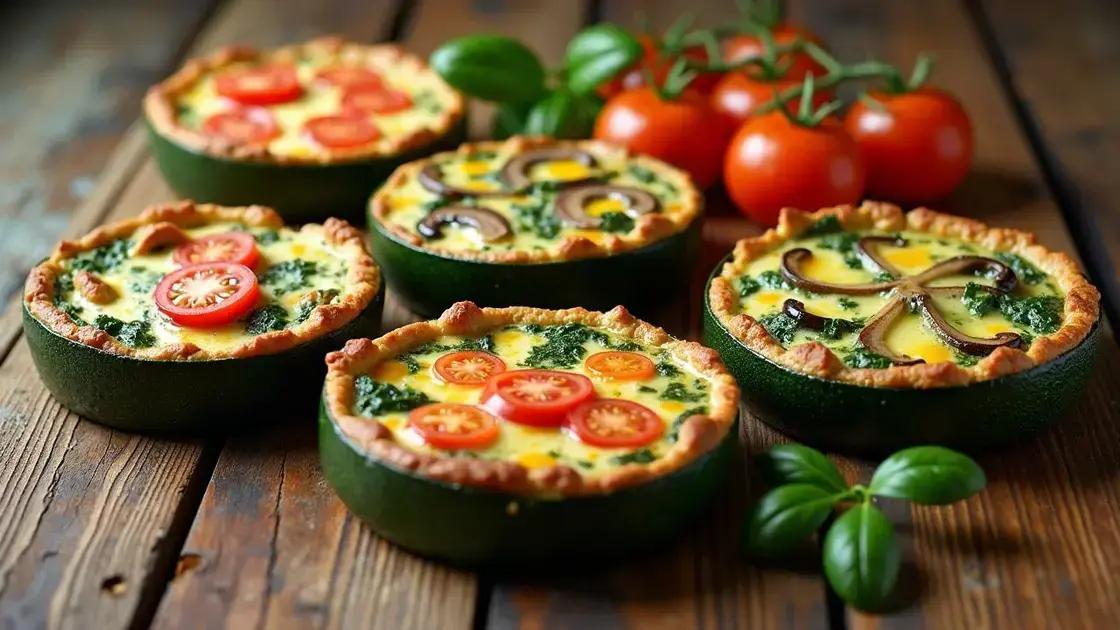 Delicious Zucchini and Spinach Quiche Variations