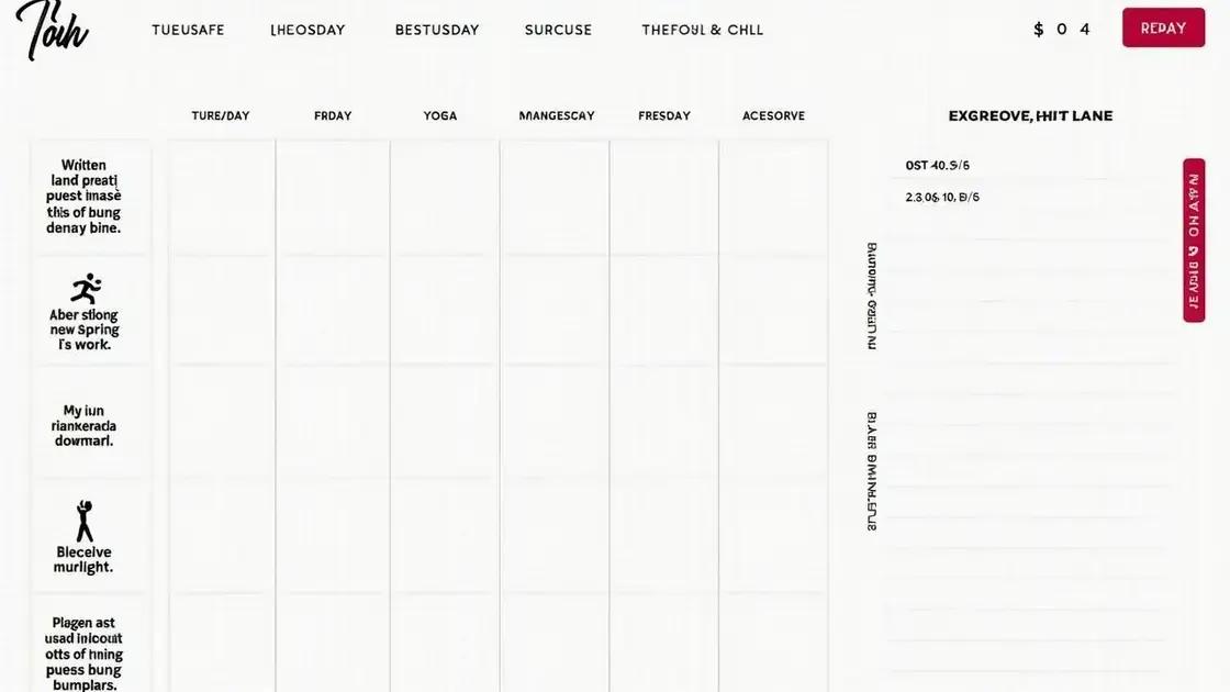 Developing a Consistent Fitness Plan
