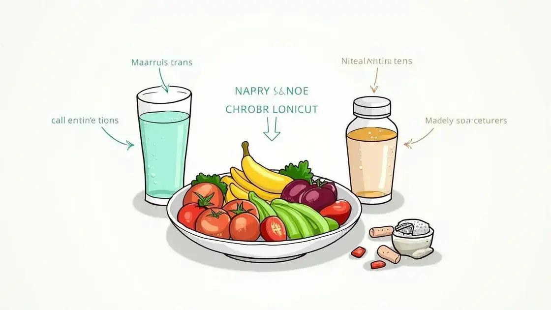 Dietary Needs When Using Supplements