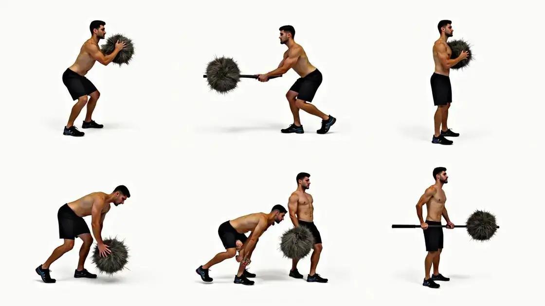 Different Exercises with Sandbags