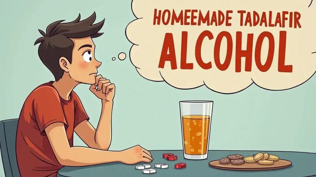 Does Homemade Tadalafil Interact with Alcohol? Key Facts Inside