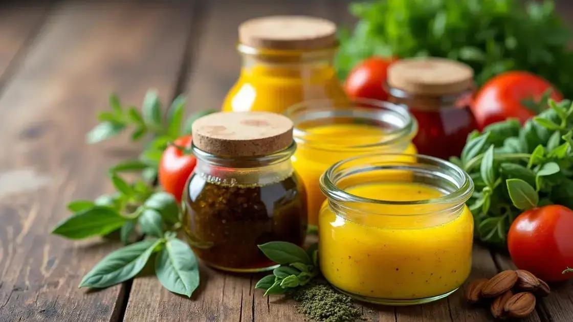Dressing Ideas with Olive Oil