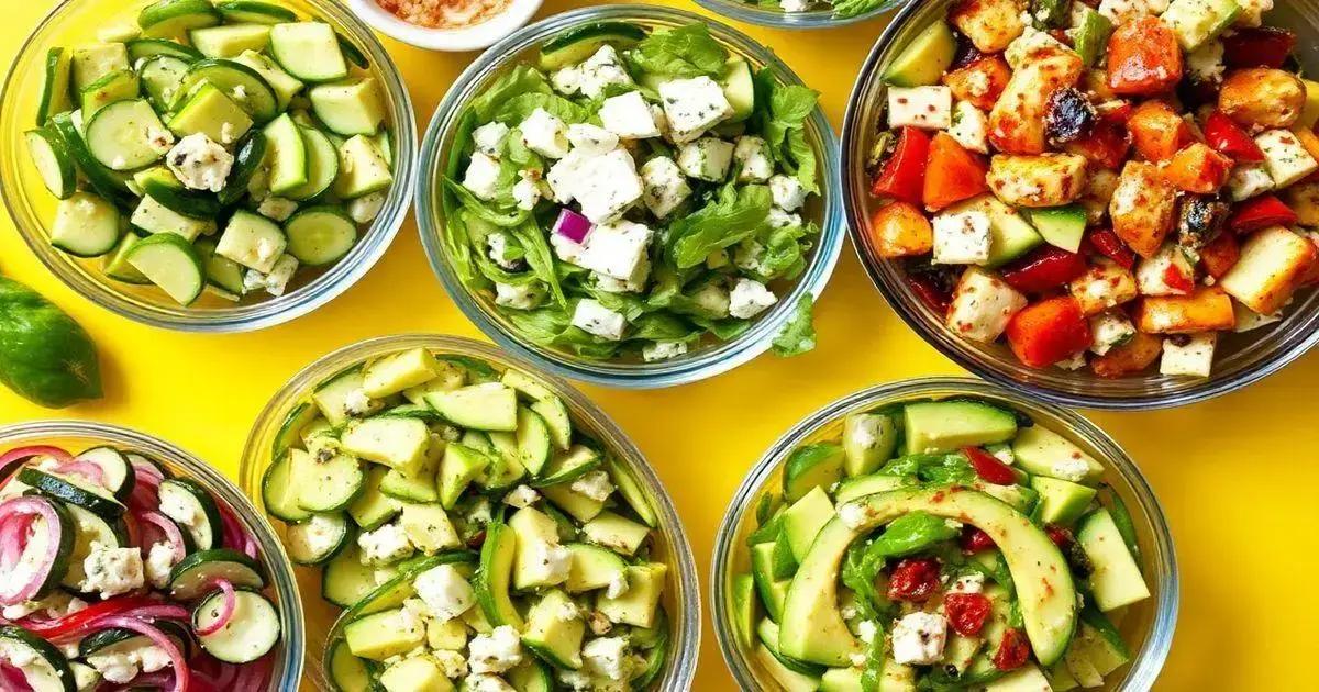 Easy Cucumber and Avocado Salad Recipes