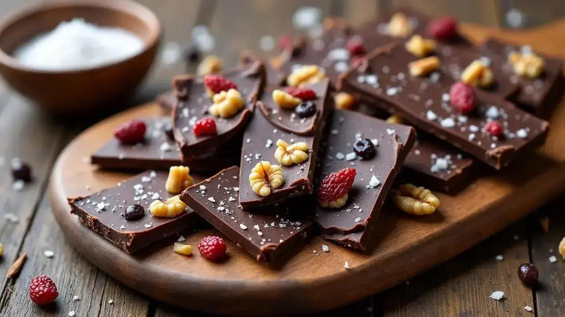 Easy Dark Chocolate Bark Recipes