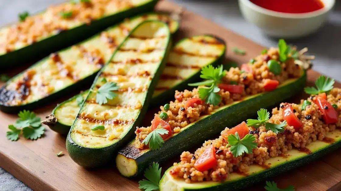 Easy Grilled Zucchini Recipes