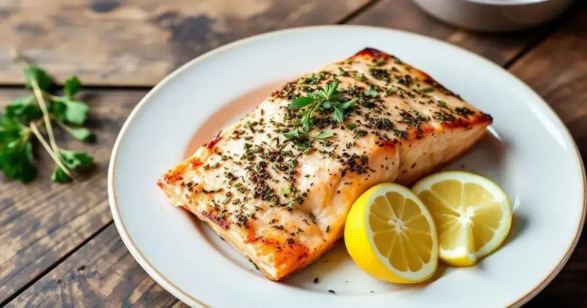 Easy Roasted Garlic and Herb Salmon Recipe