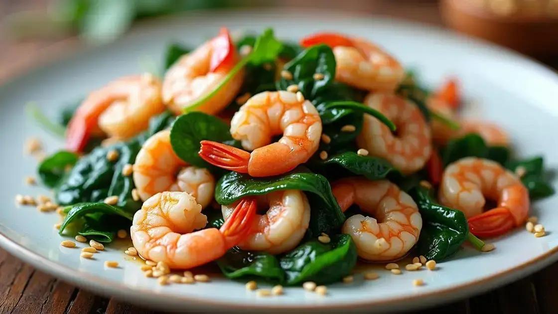 Easy Shrimp and Spinach Stir-Fry Recipe