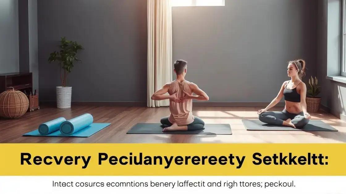 Effective Recovery Techniques